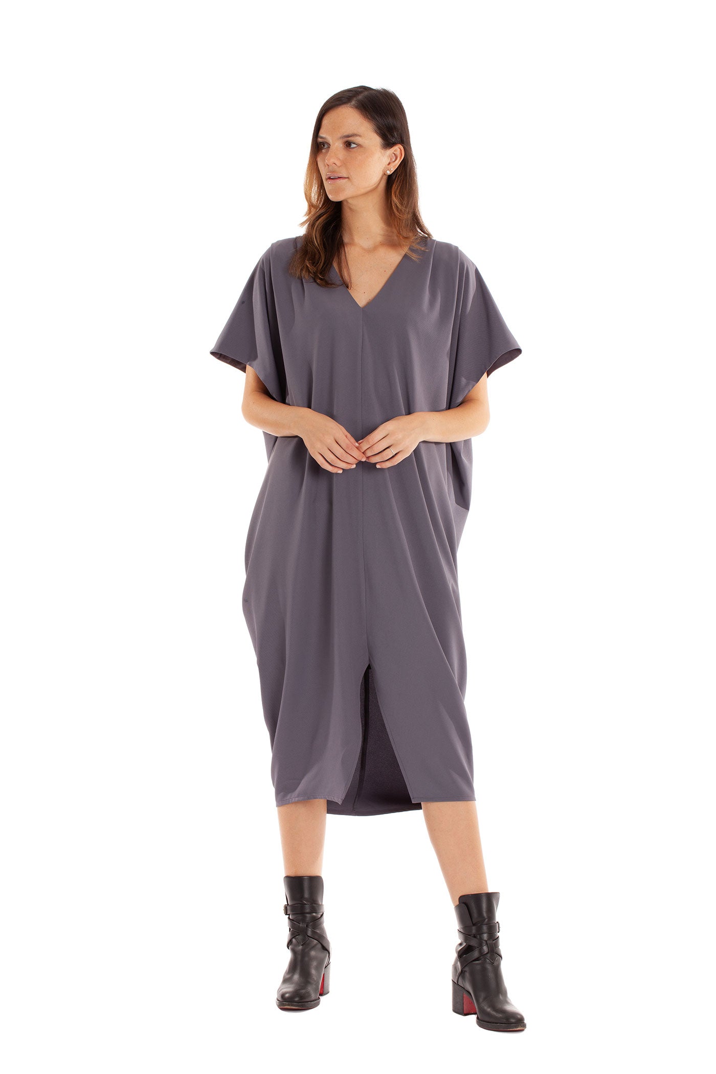 The Sophia Dress - Grey