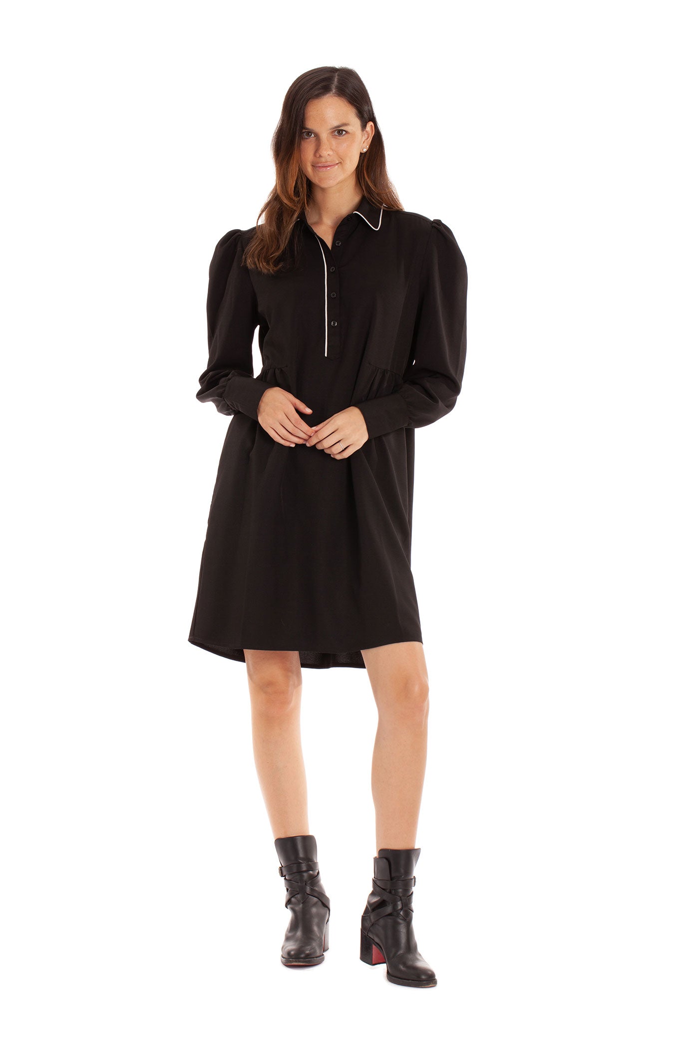 The Serena Dress - Black