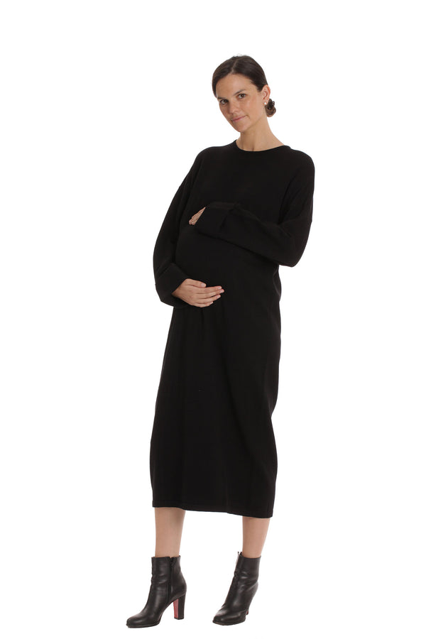 The Ivy Dress - Black for Maternity & Beyond by Aniche